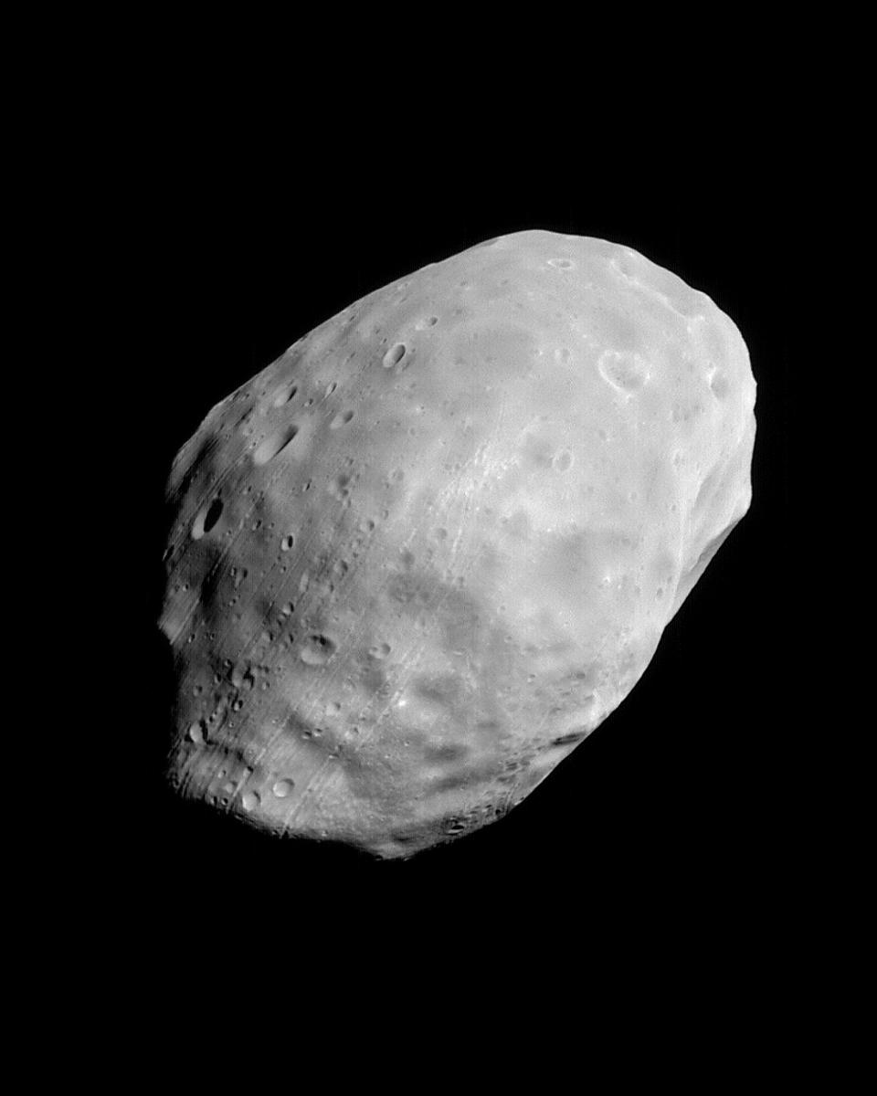 Martian Moon Phobos from MGS