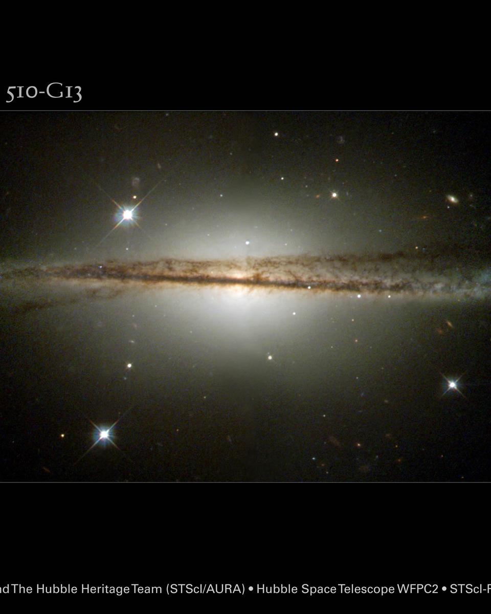Warped Spiral Galaxy ESO 510-13