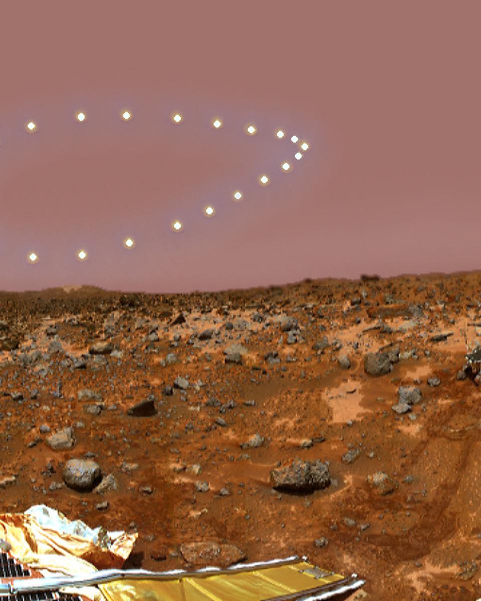 Martian Analemma