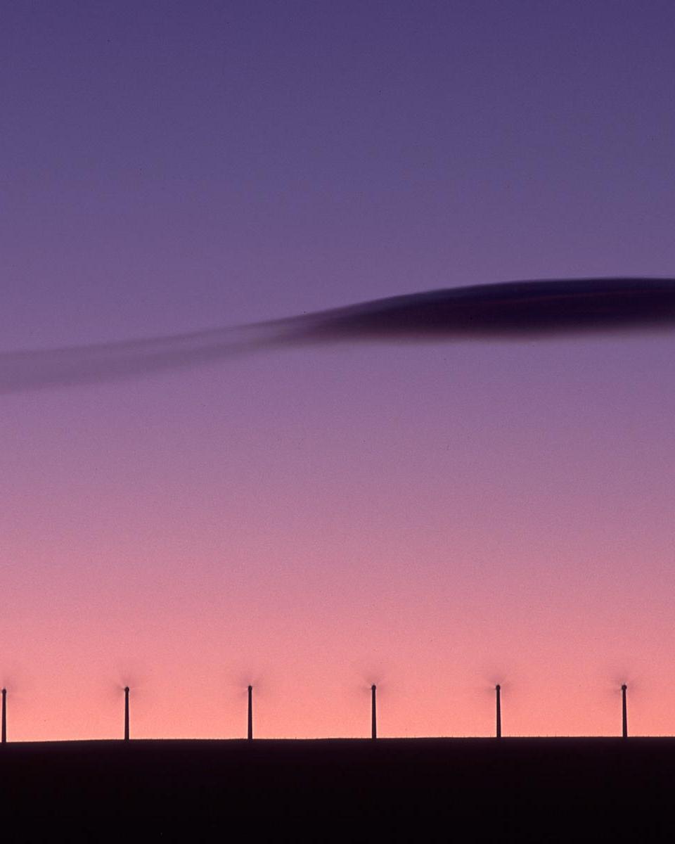 A Lenticular Cloud Over Wyoming