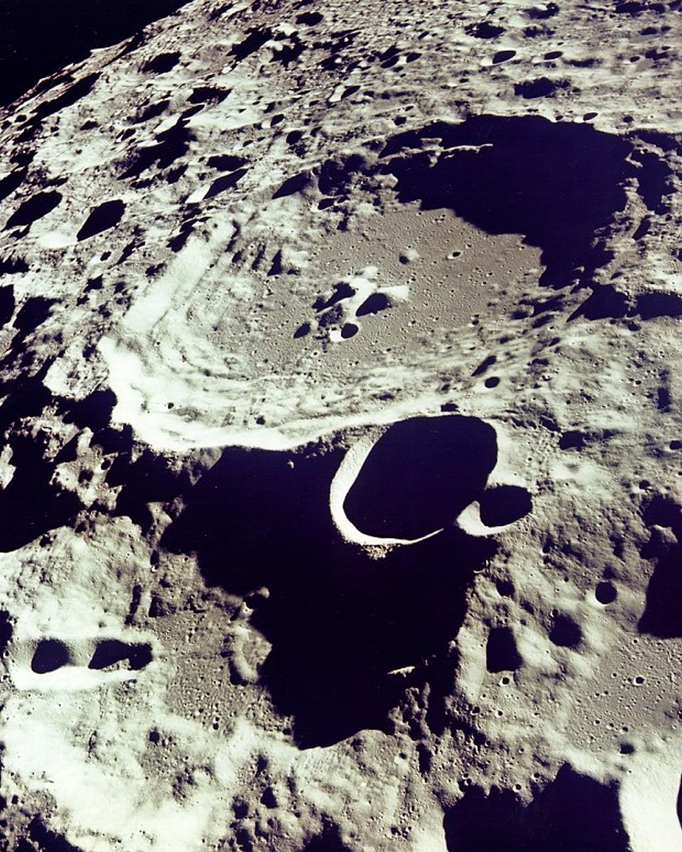 Lunar Farside from Apollo 11