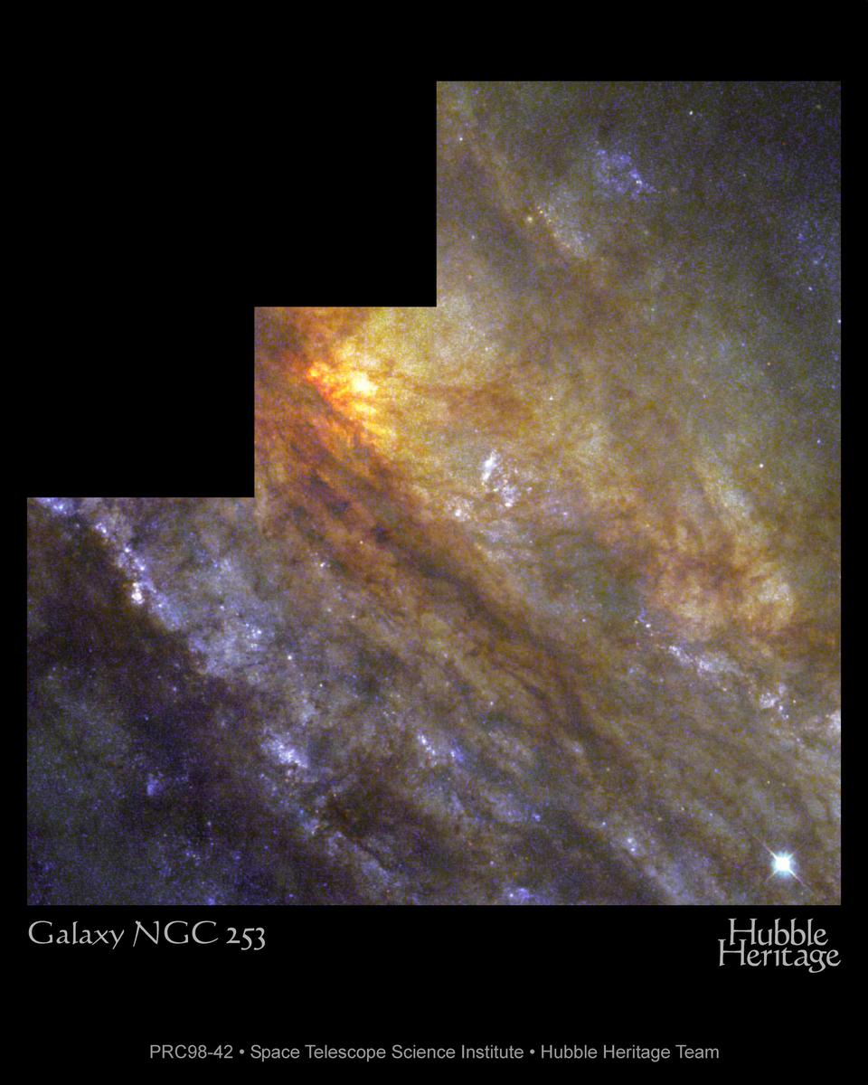 NGC 253: The Sculptor Galaxy