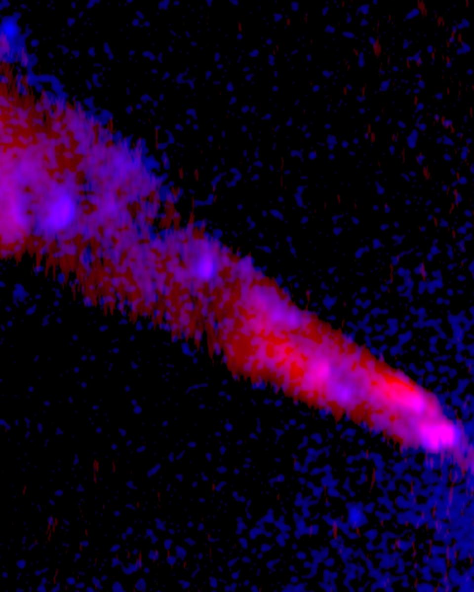 The Energetic Jet from Centaurus A