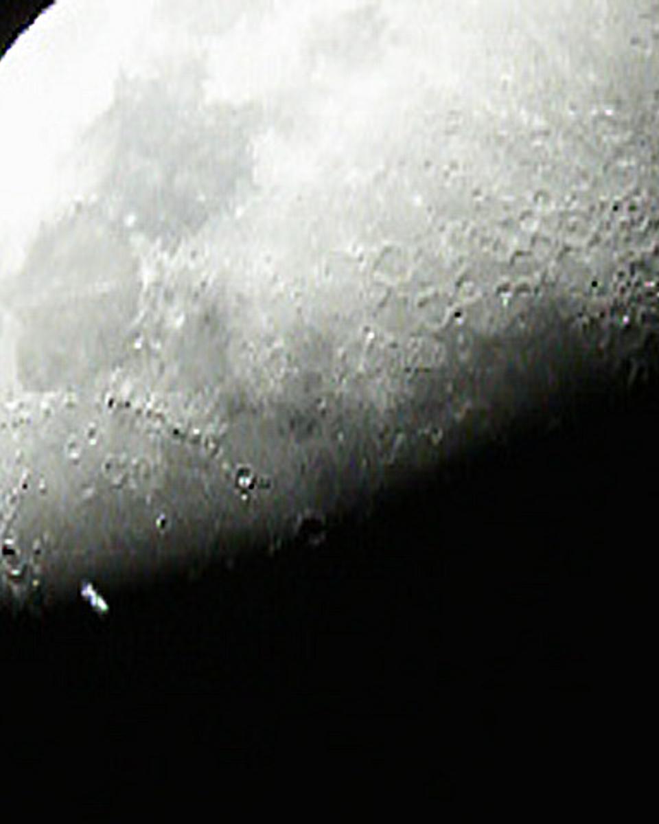 International Space Station in Transit