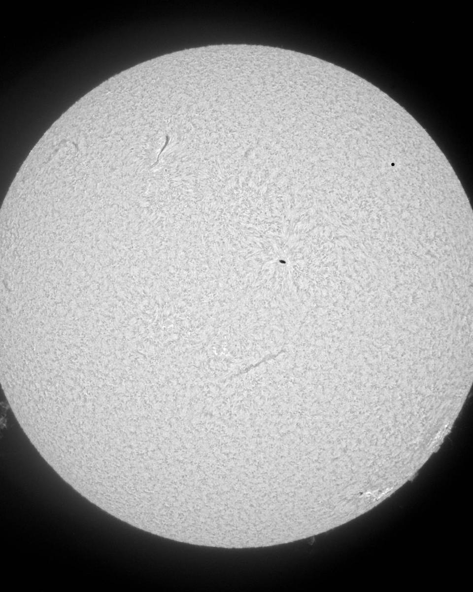 Mercury Transits the Sun