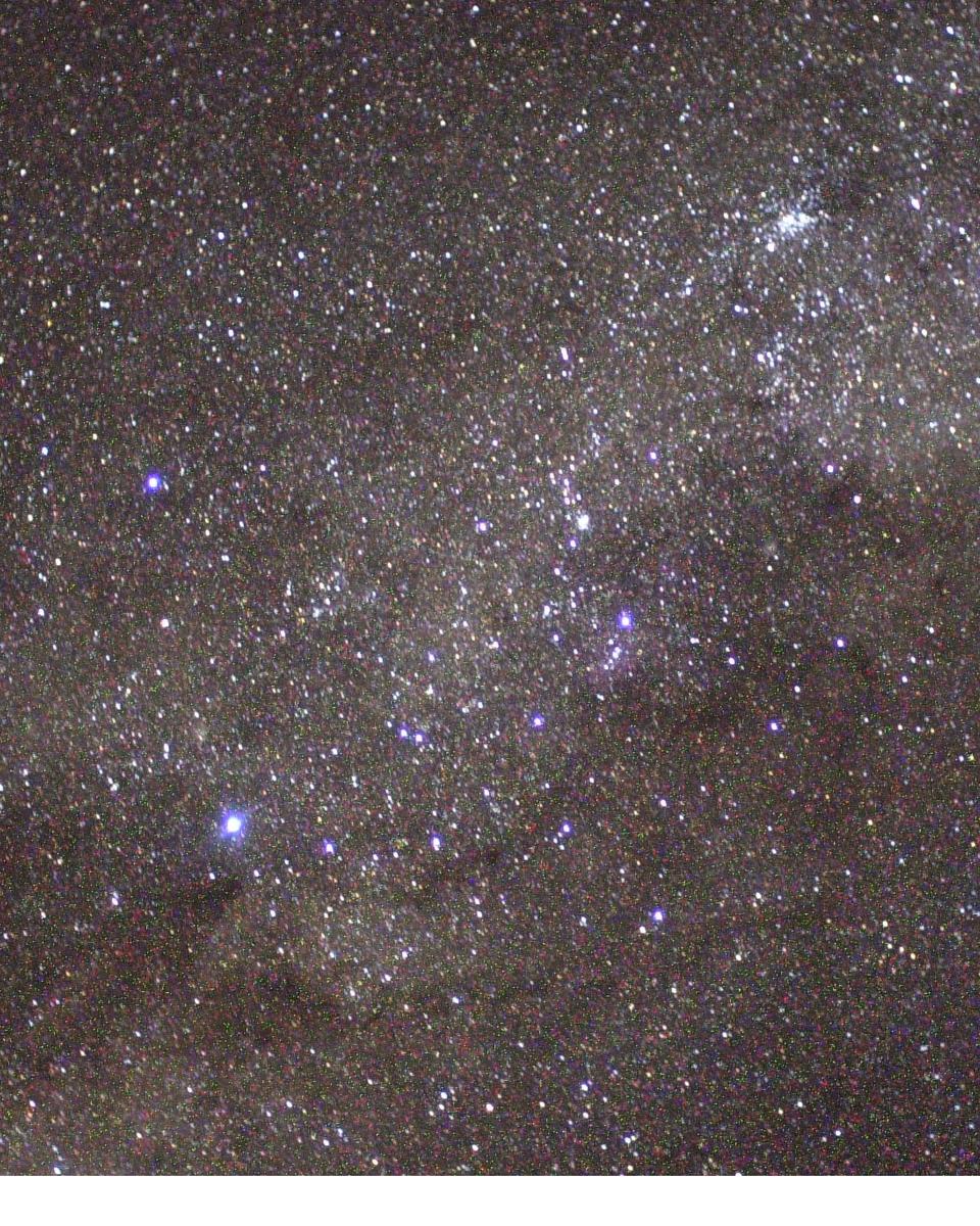 The Southern Sky from the International Space Station