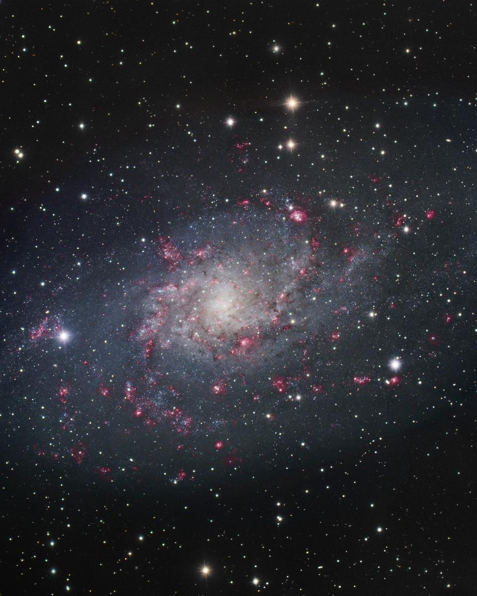 M33: Spiral Galaxy in Triangulum