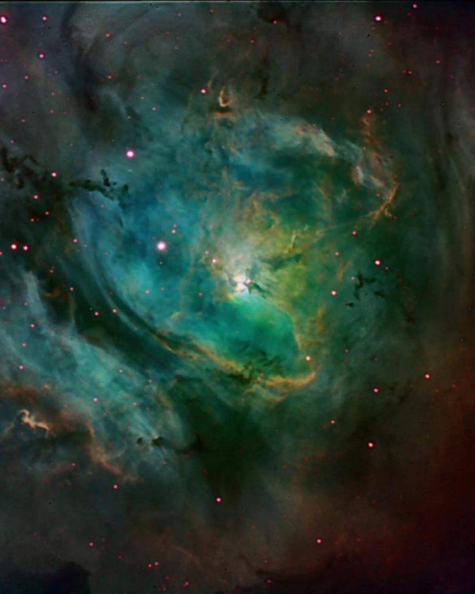 Stars and Dust of the Lagoon Nebula