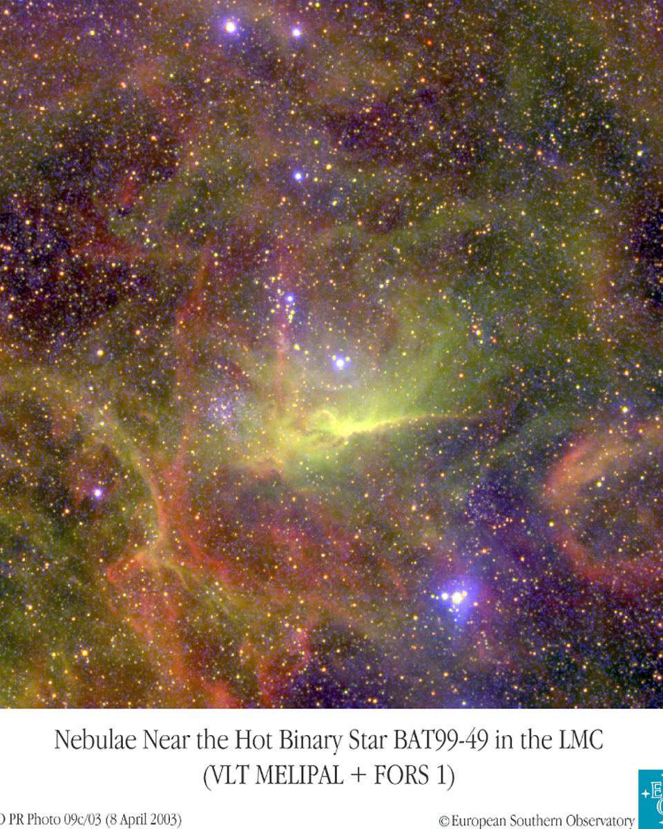 Nebulas Surrounding Wolf-Rayet Binary BAT99-49