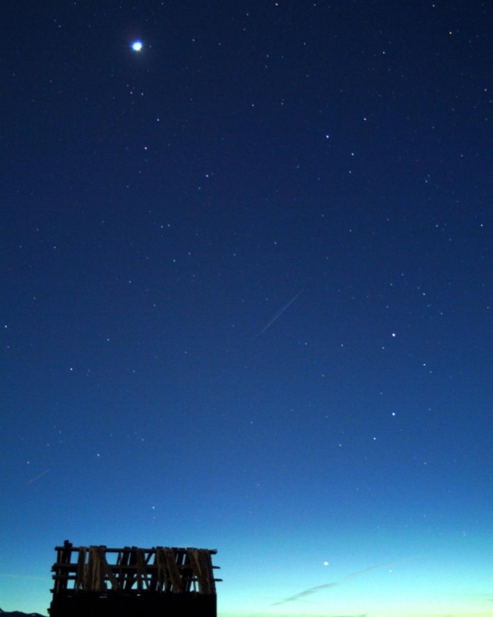 Mercury and Venus in the West