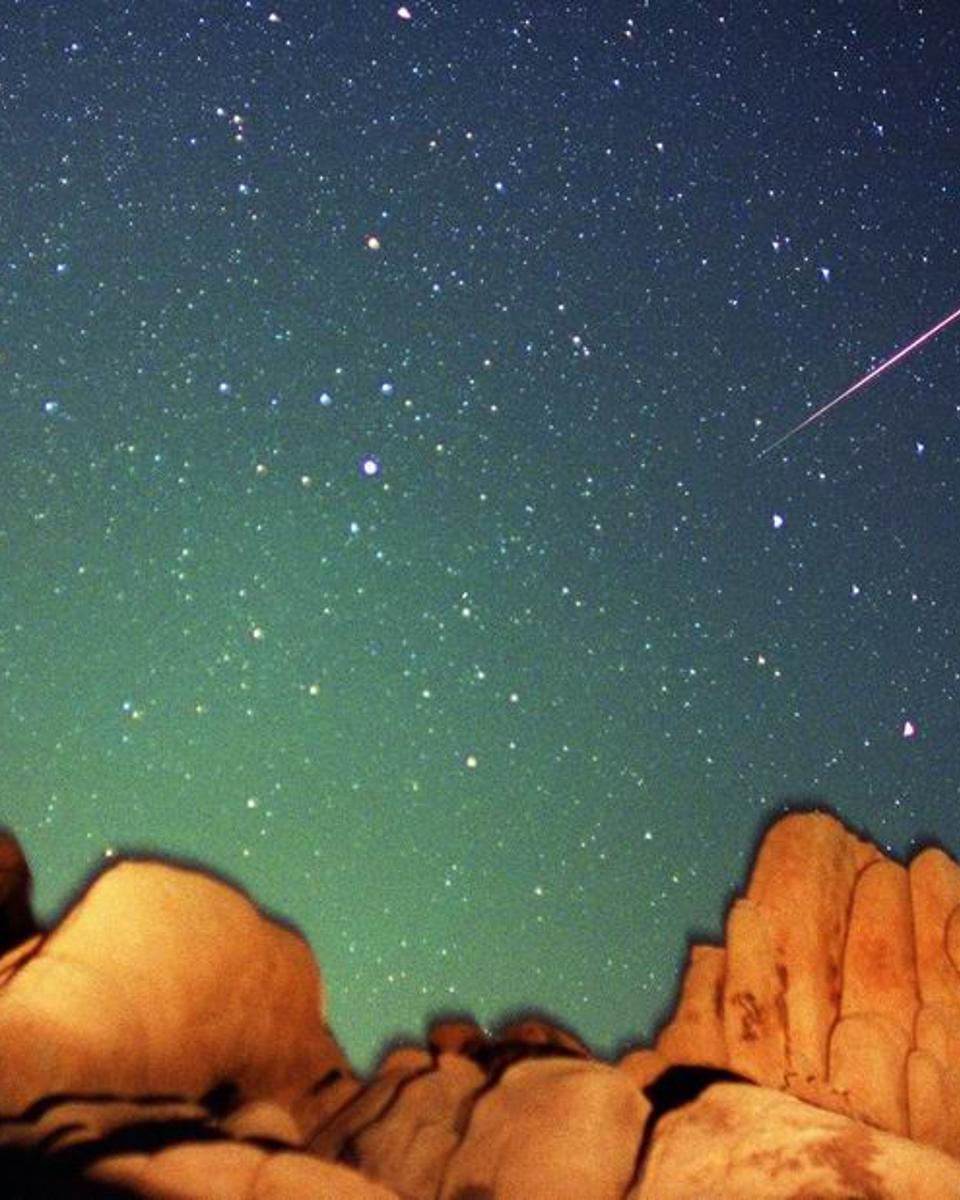 A Perseid Meteor
