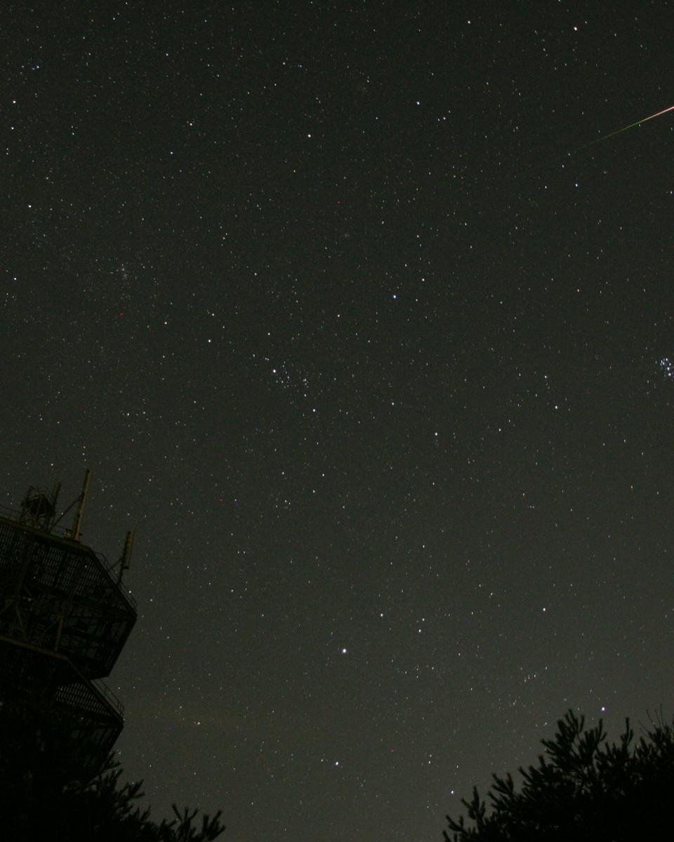 Perseid Fireball Over Japan