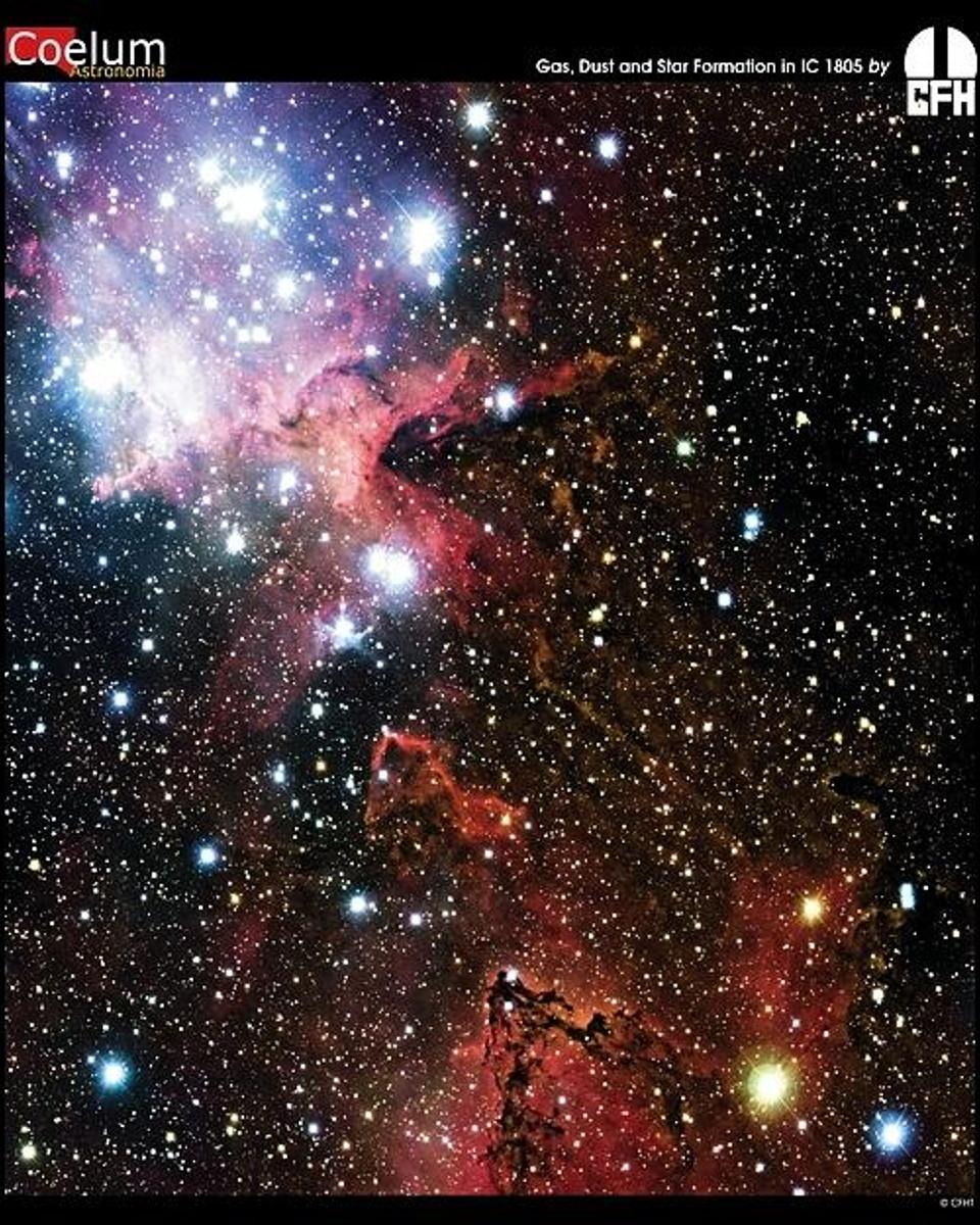 In the Center of the Heart Nebula