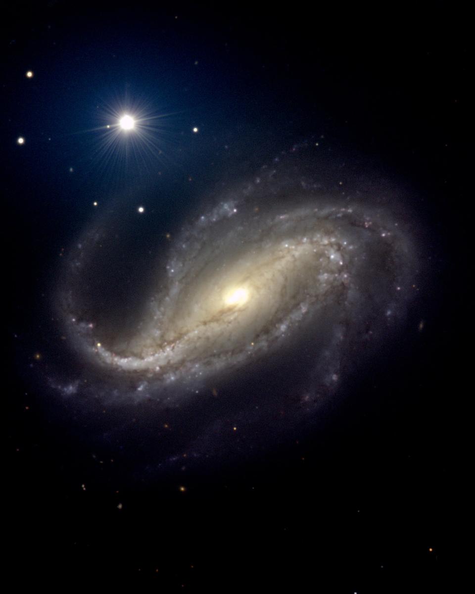 NGC 613: Spiral of Dust and Stars