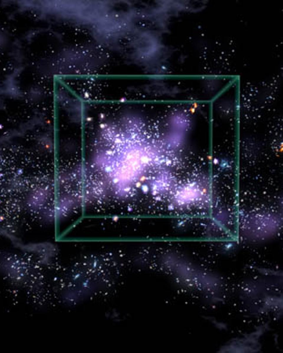 Unexpected Galaxy String in the Early Universe