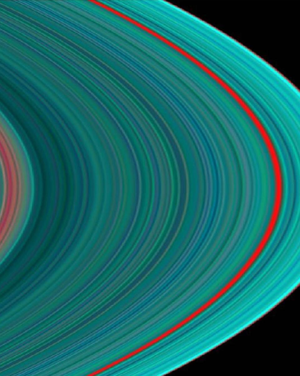 Cassini Images Saturn's A Ring