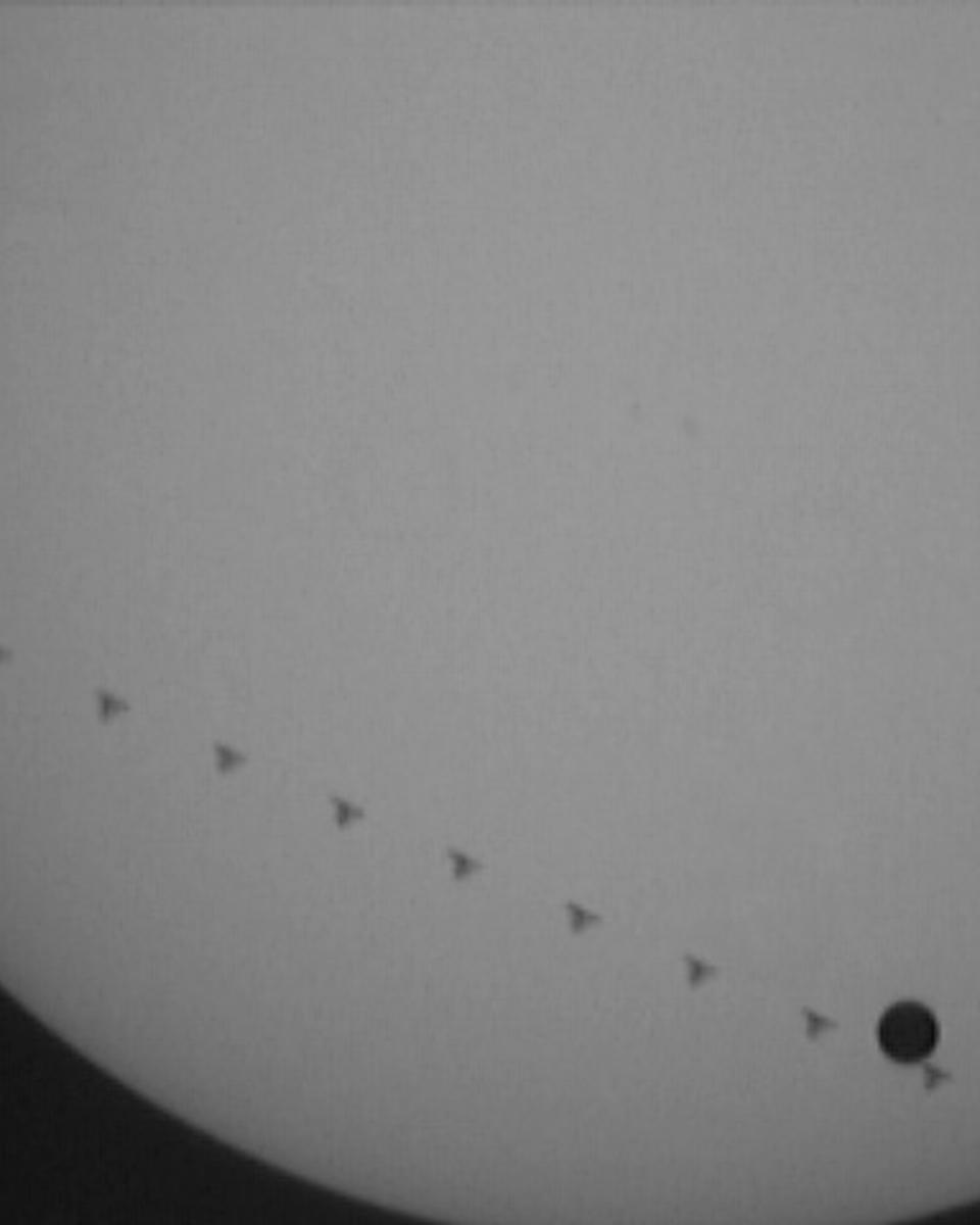 Space Station, Venus, Sun