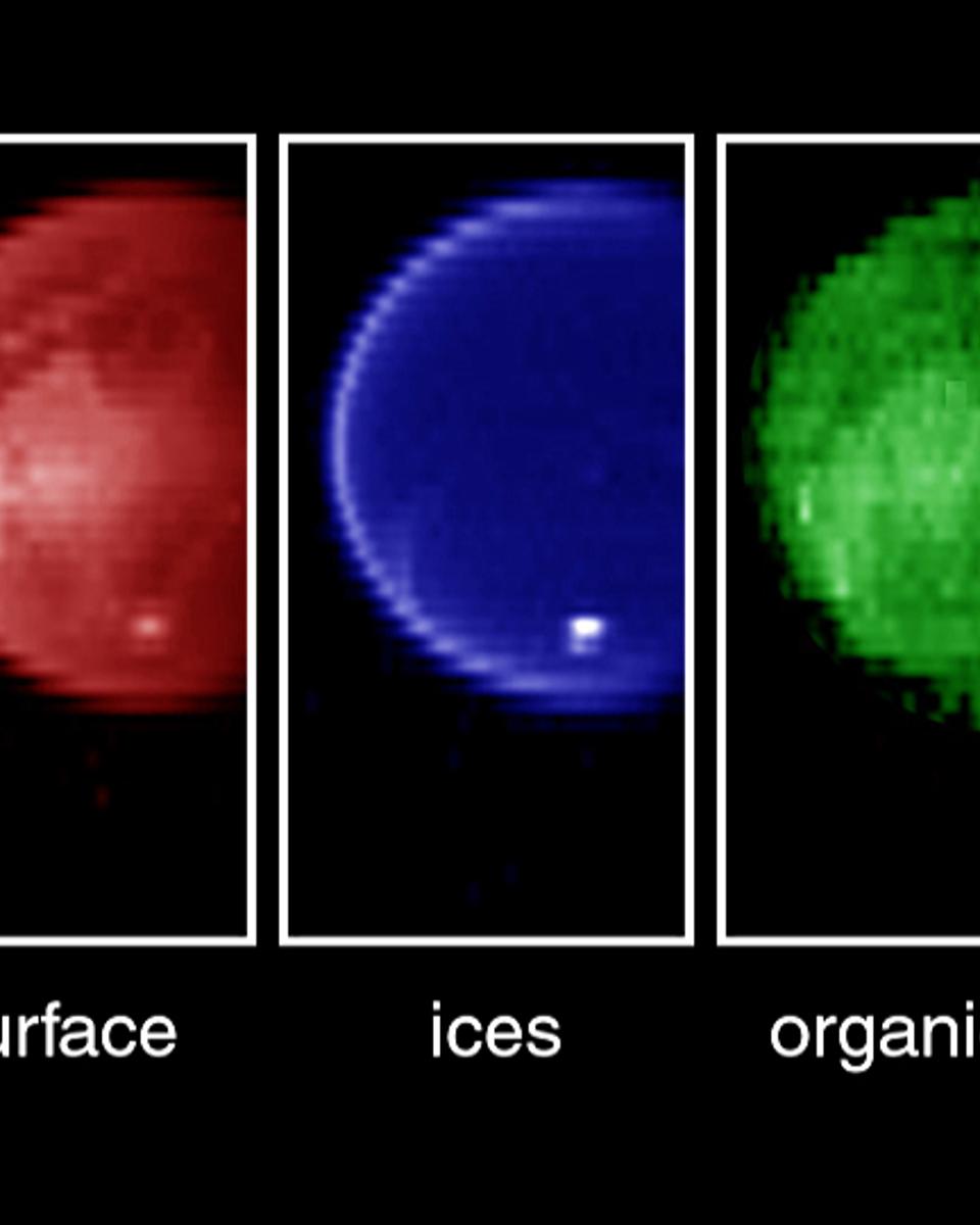 Titan from Cassini in Infrared