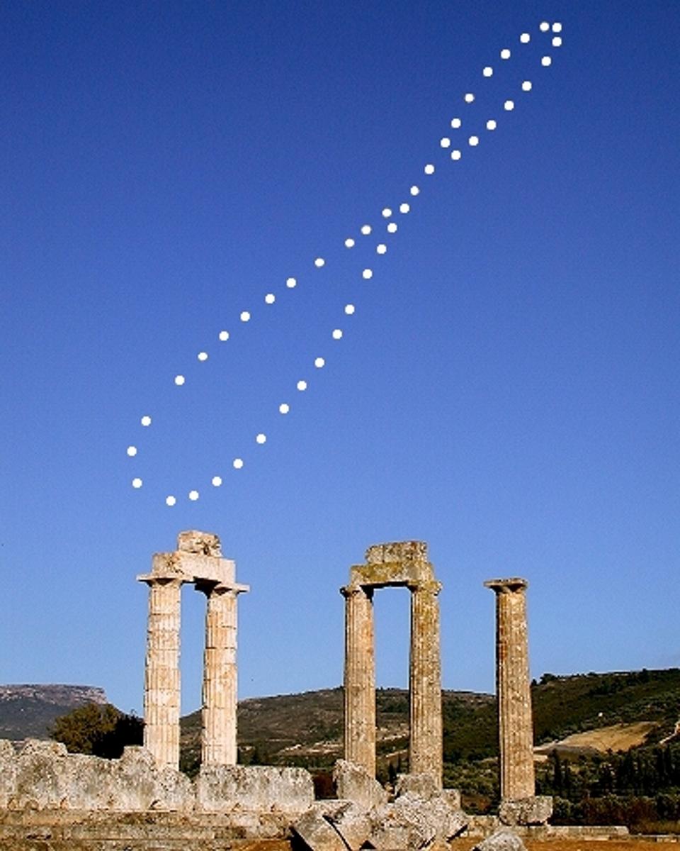 Analemma over Ancient Nemea