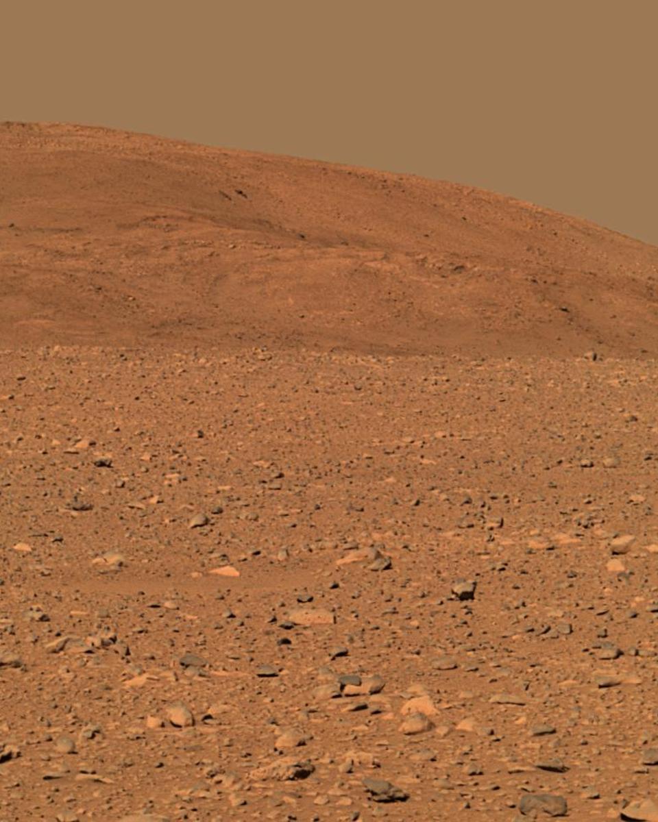 Spirit Rover Reaches the Columbia Hills on Mars
