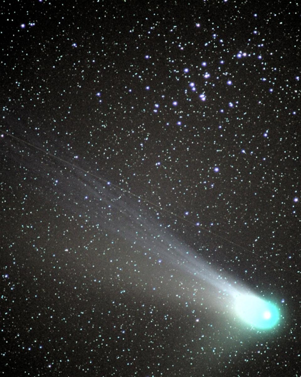 Comet NEAT and the Beehive Cluster