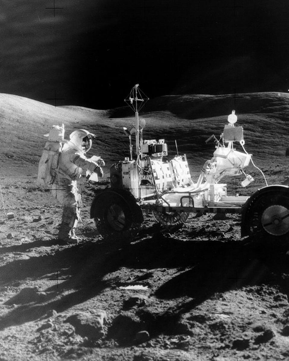 Apollo 17's Lunar Rover