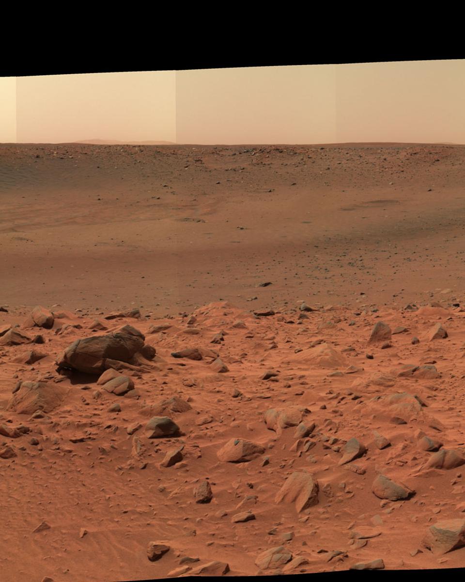 Spirit Pan from Bonneville Crater's Edge