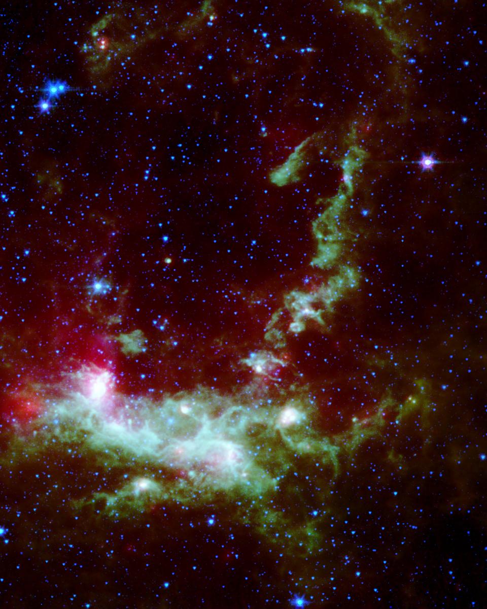 Henize 206: Cosmic Generations