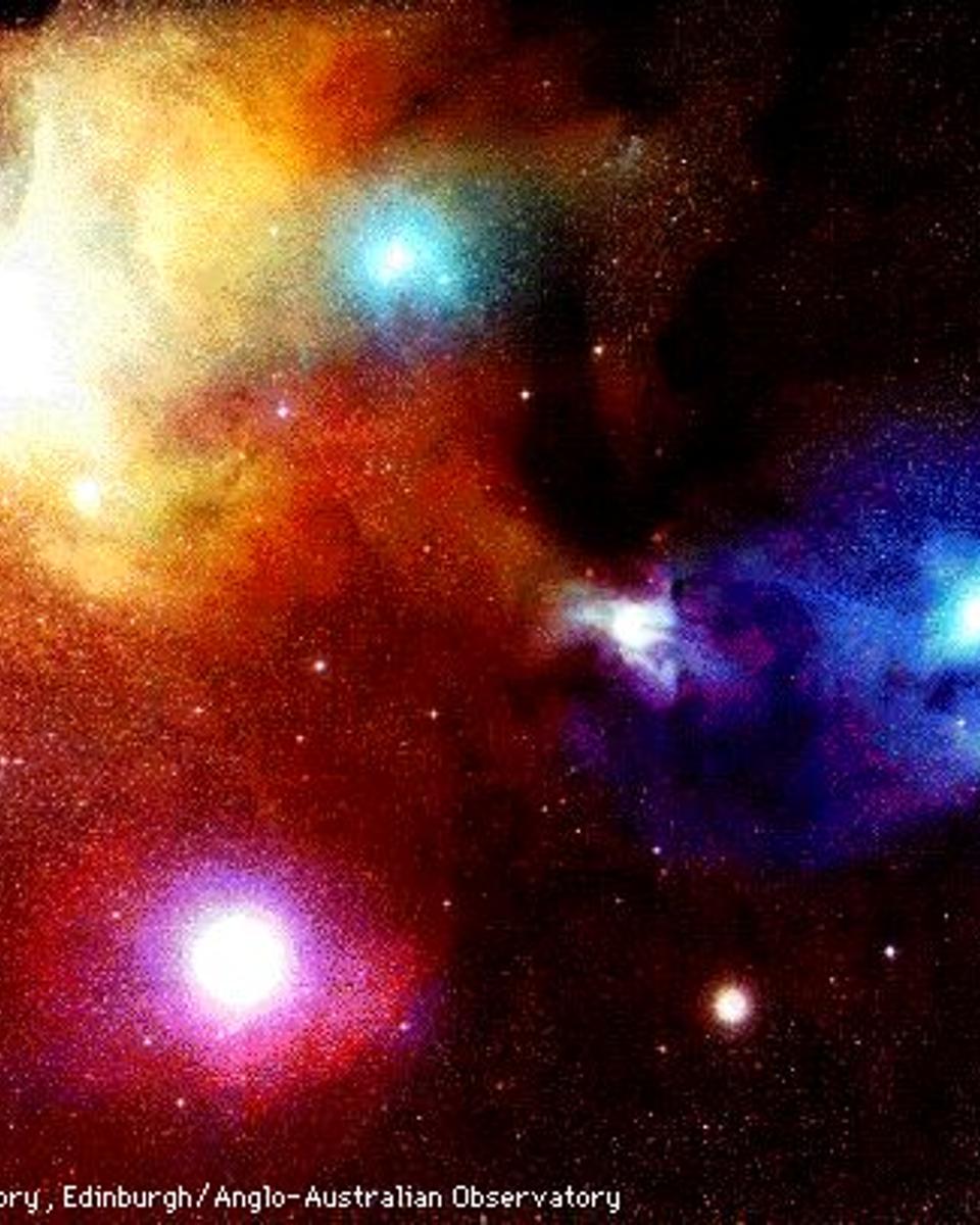 Antares and Rho Ophiuchi