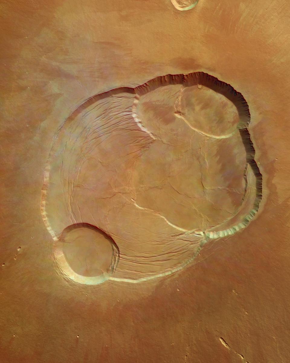 At the Summit of Olympus Mons