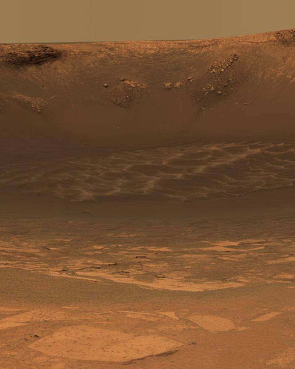 Endurance Crater on Mars