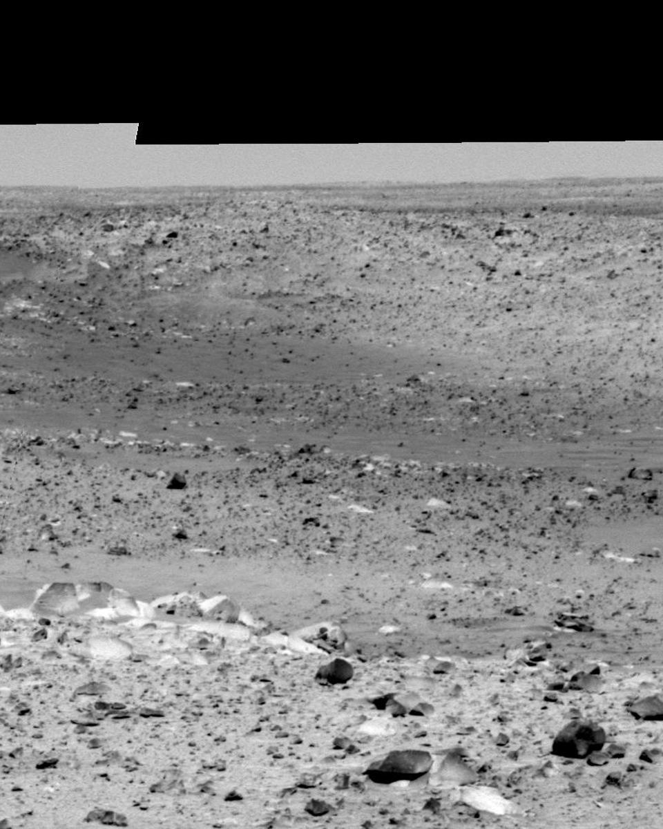 Missoula Crater on Mars