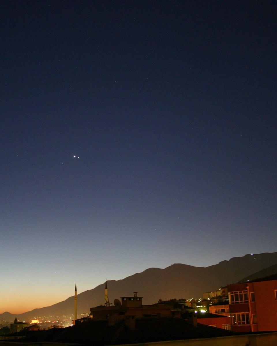 Jupiter and Venus at Sunrise