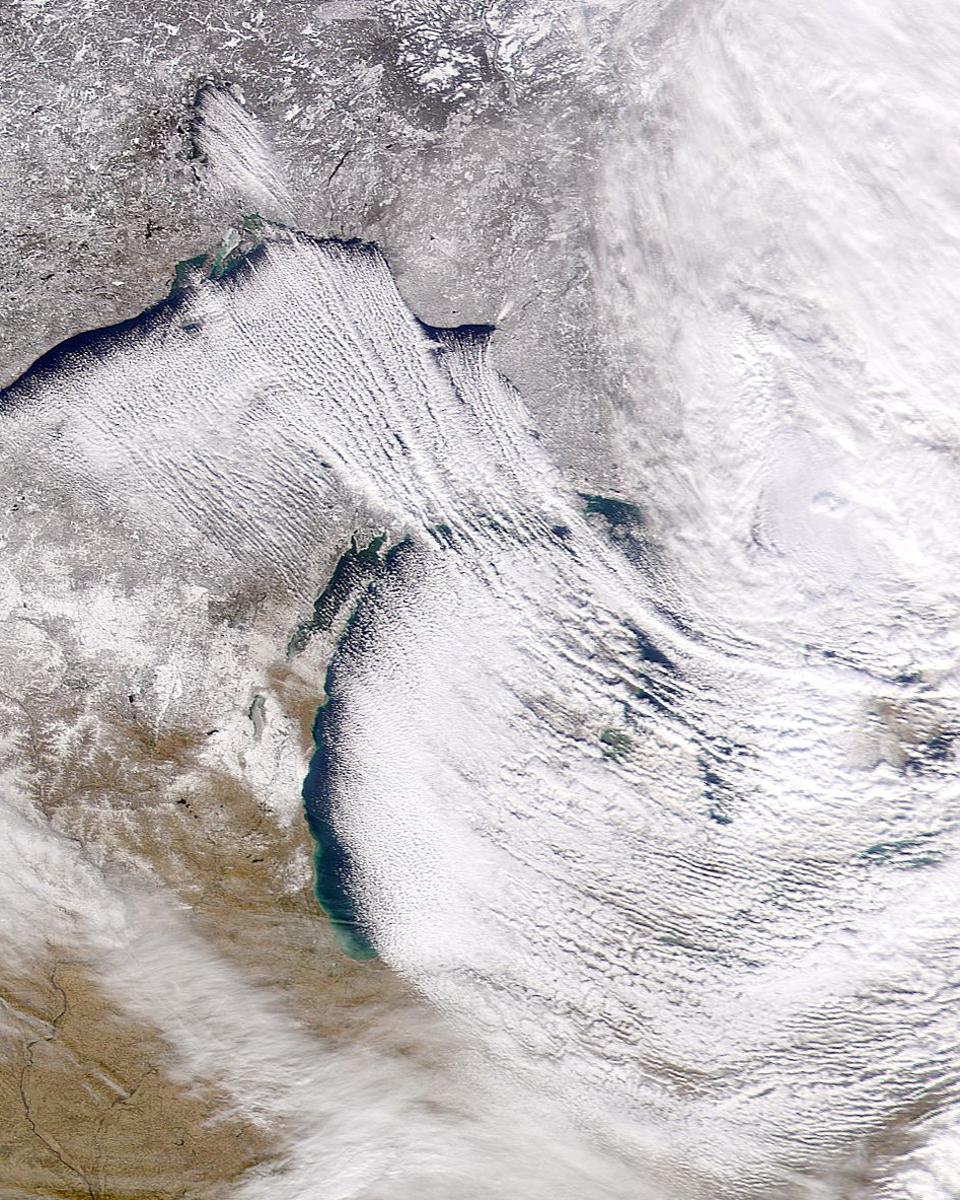 Lake Effect Snow on Earth