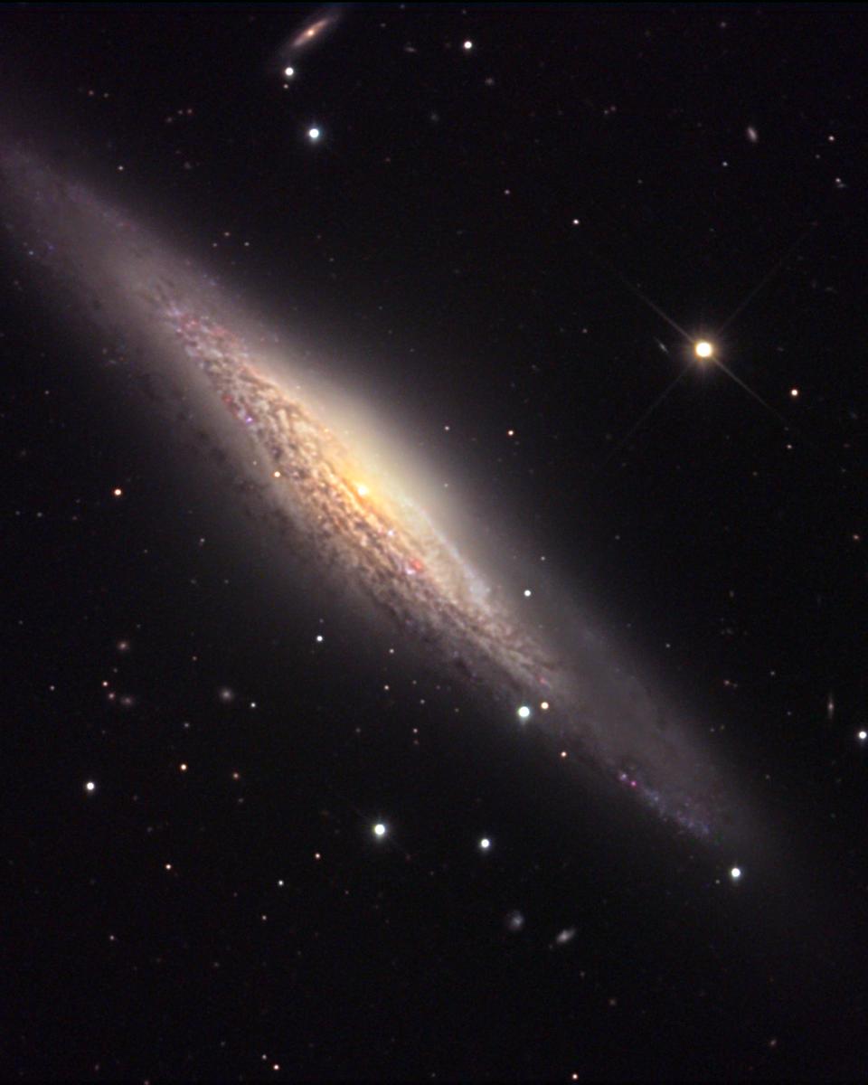 NGC 2683: Spiral Edge-On