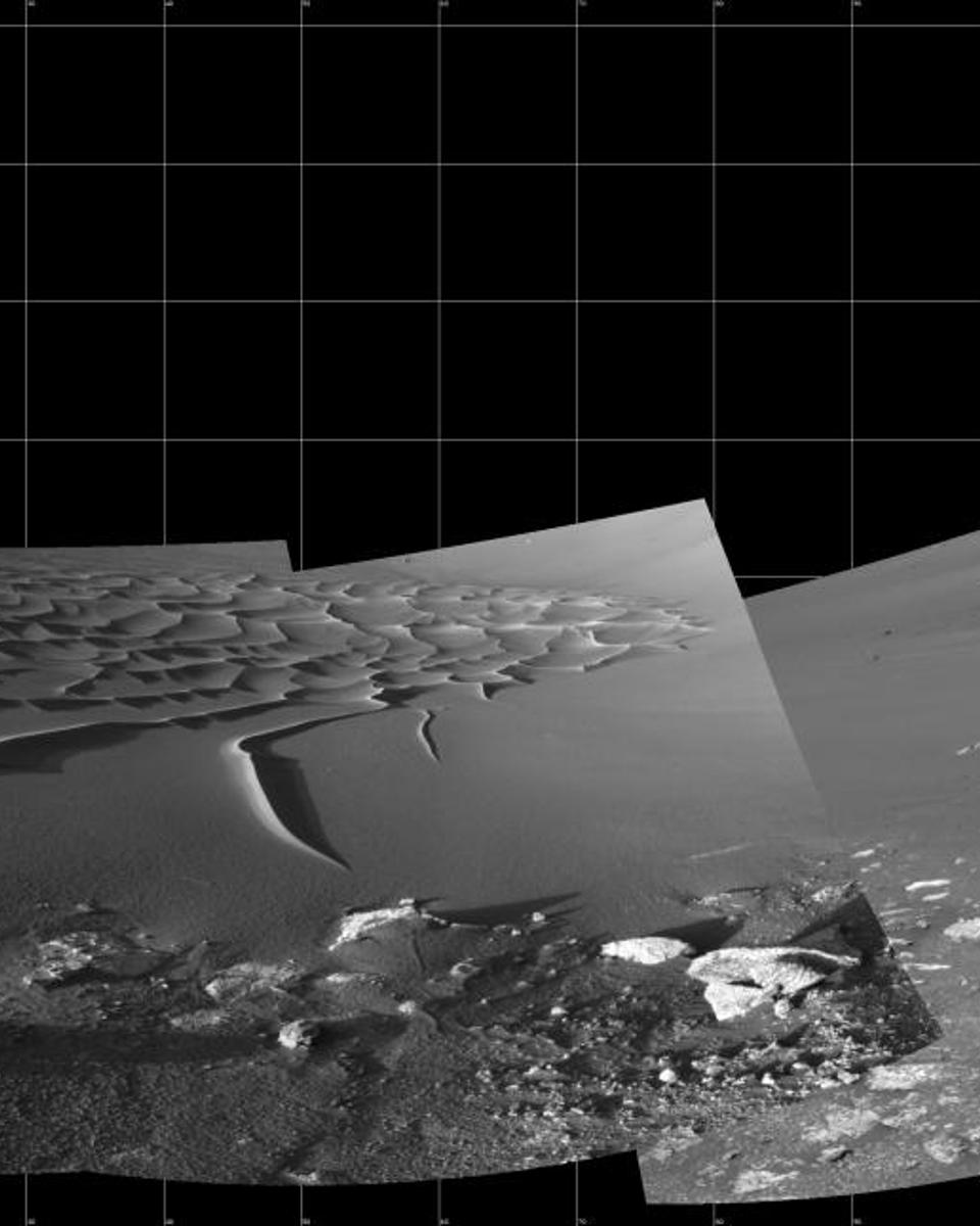 Mosaic of Endurance Crater on Mars
