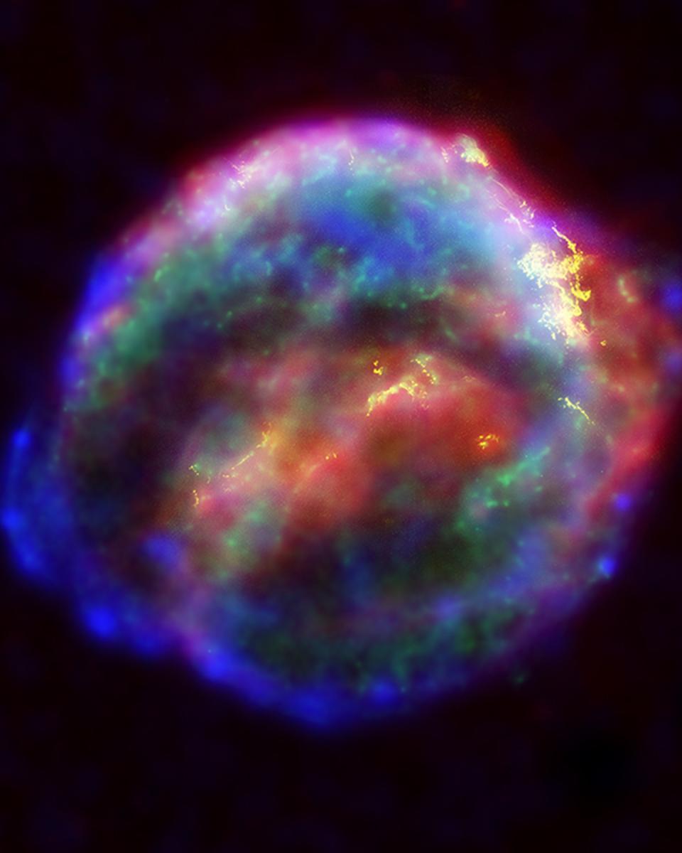 Kepler's SNR from Chandra, Hubble, and Spitzer