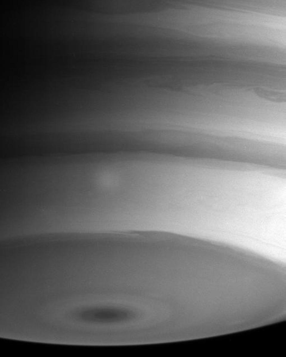Southern Saturn from Cassini
