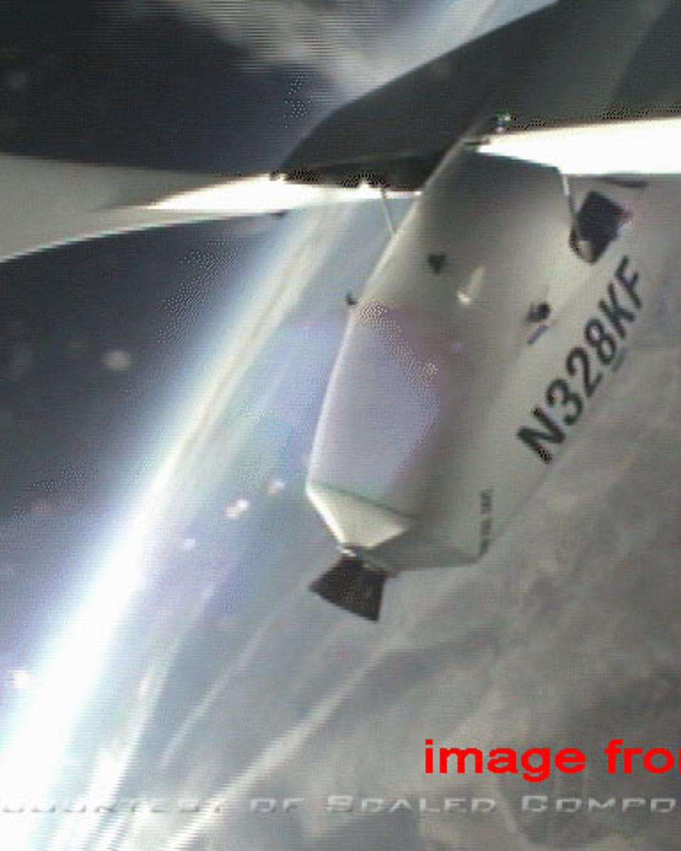 SpaceShipOne Wins the X-Prize