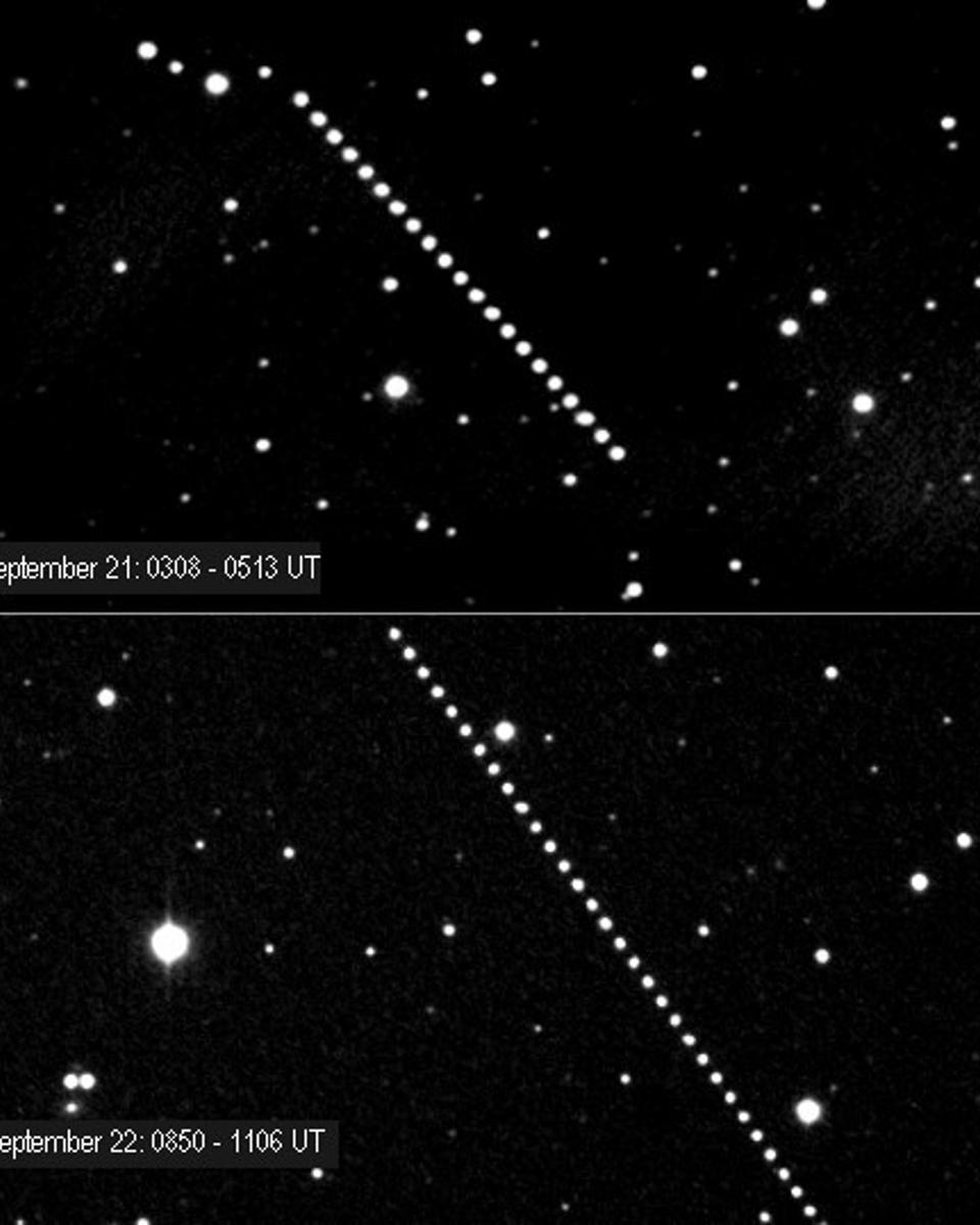 Toutatis Nears Planet Earth
