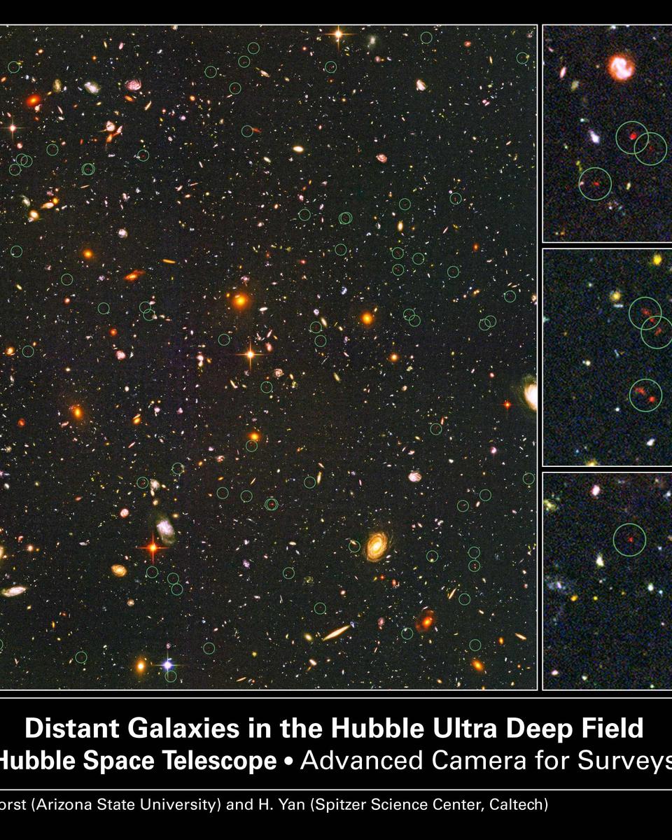 HUDF: Dawn of the Galaxies