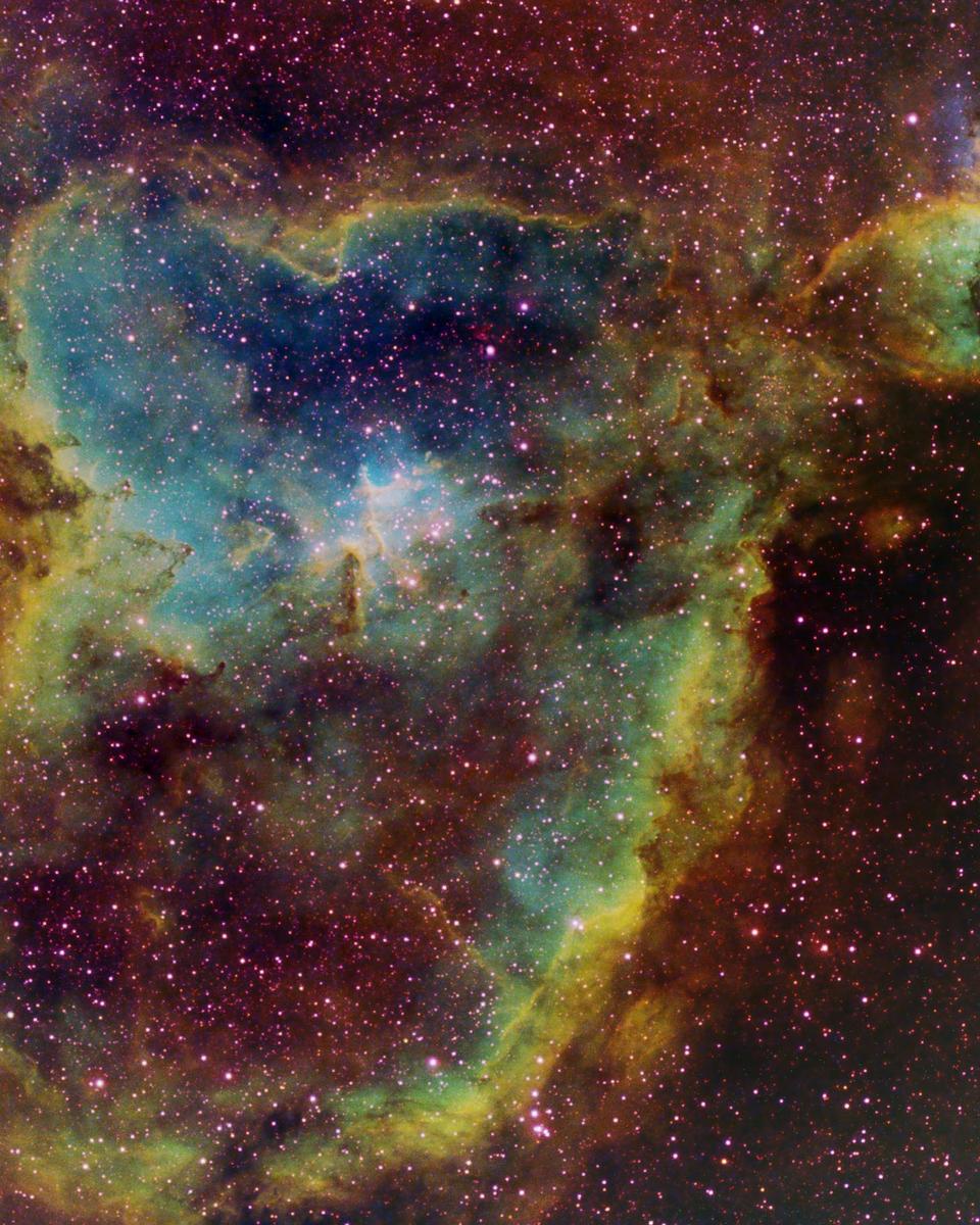 IC 1805: Light from the Heart