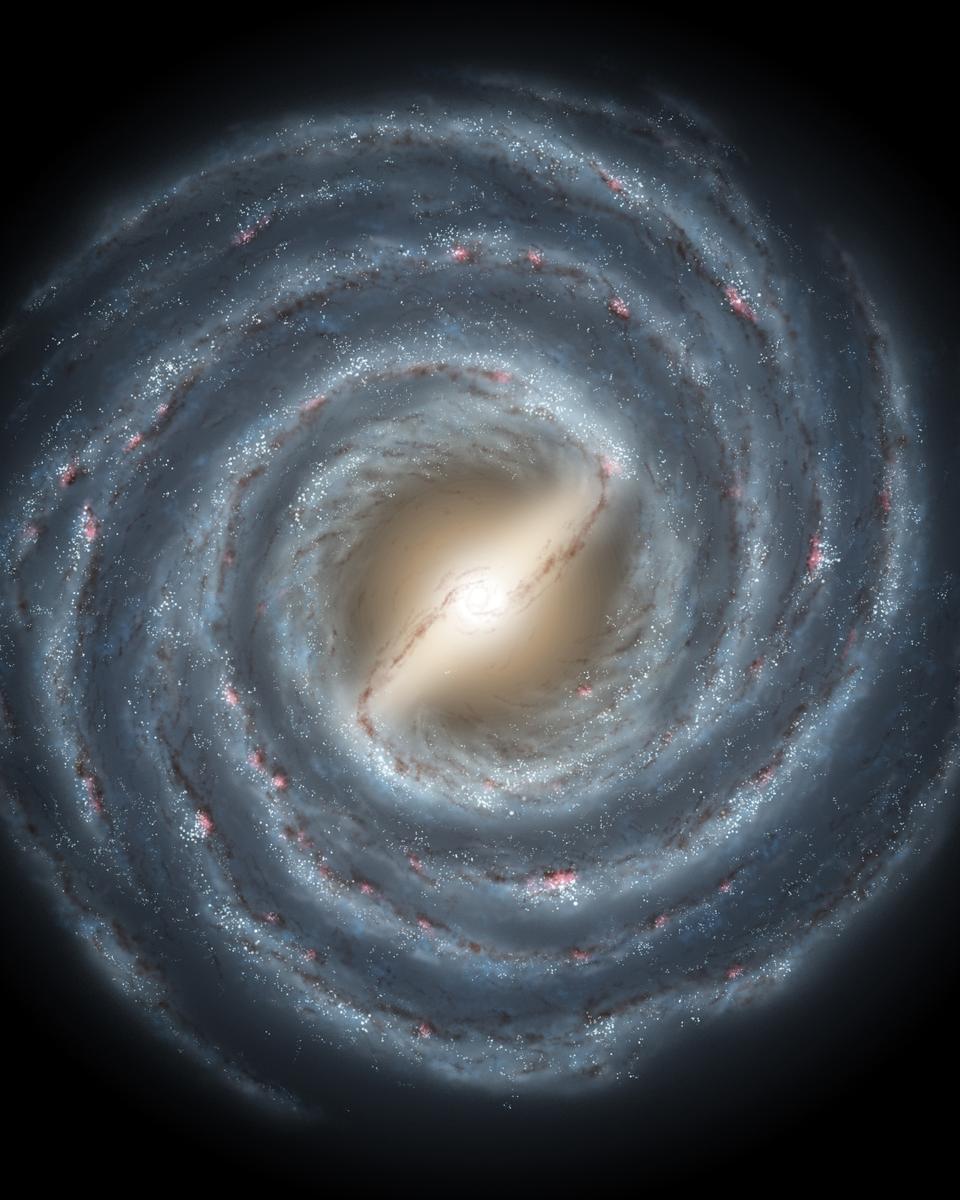 Barred Spiral Milky Way