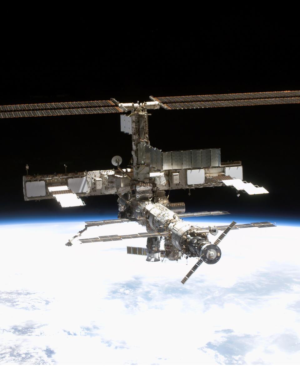 The International Space Station from Orbit