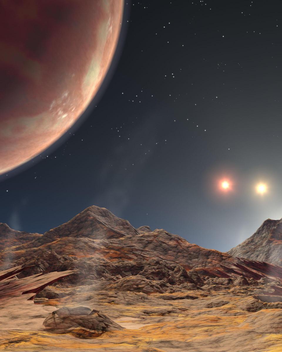 HD 188753: Triple Sunset
