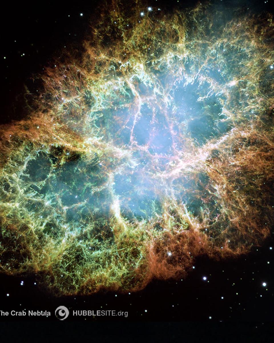 Crab Nebula Mosaic from HST