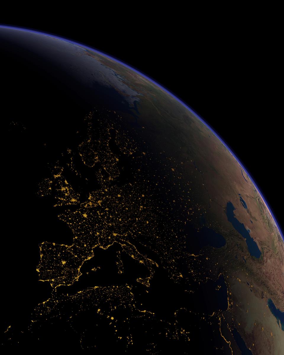 Europe at Night