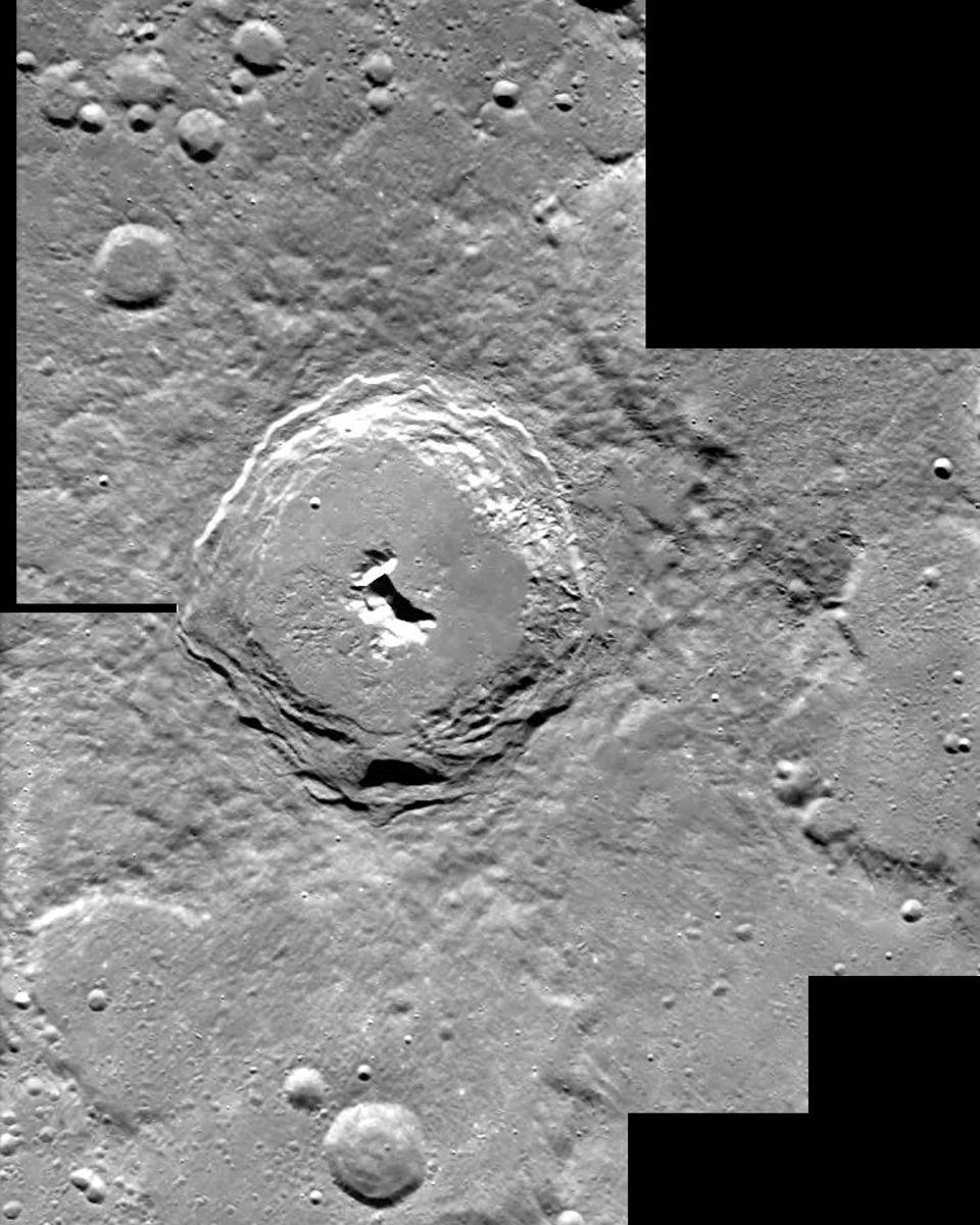 SMART-1: Pythagoras Crater