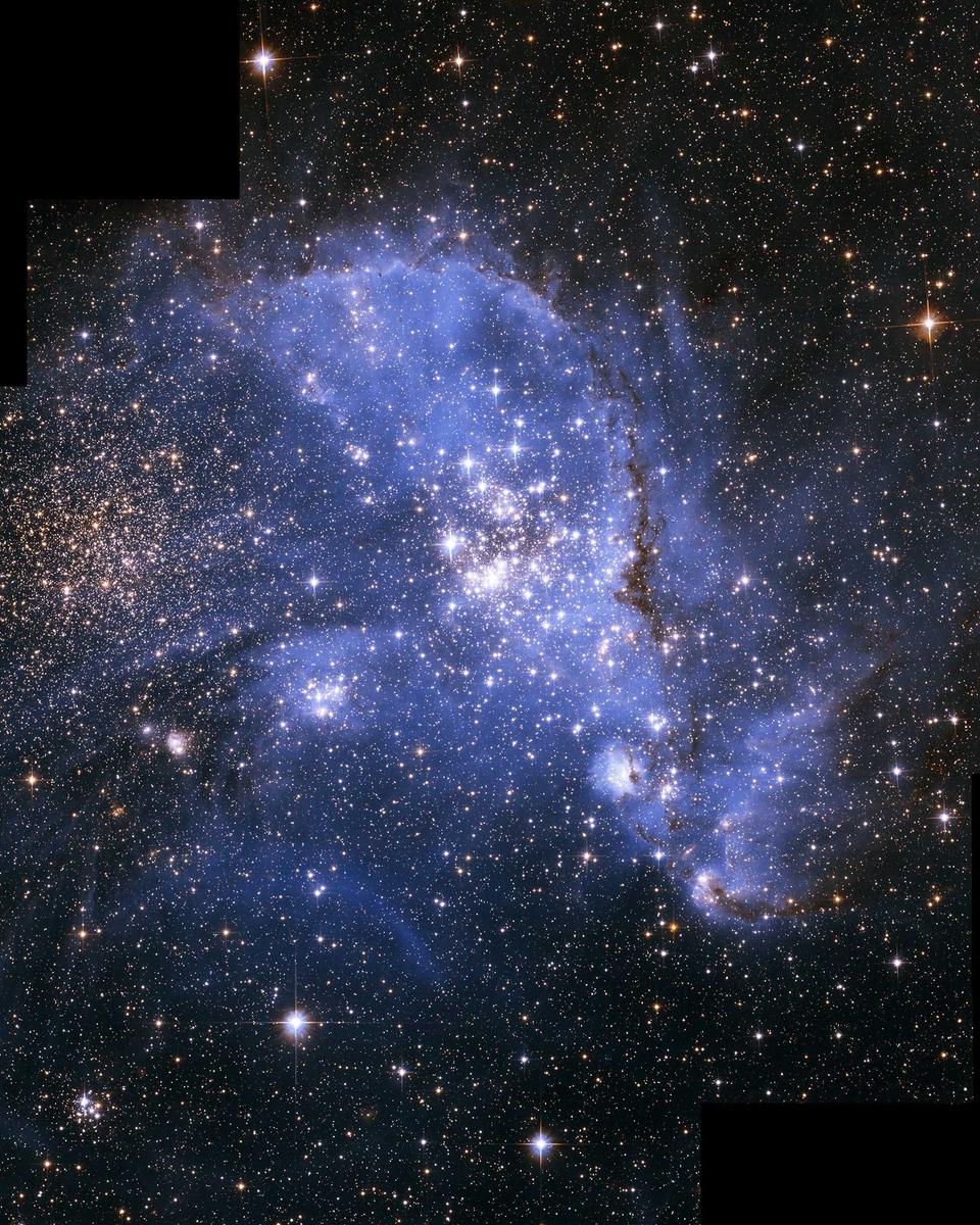 NGC 346 in the Small Magellanic Cloud