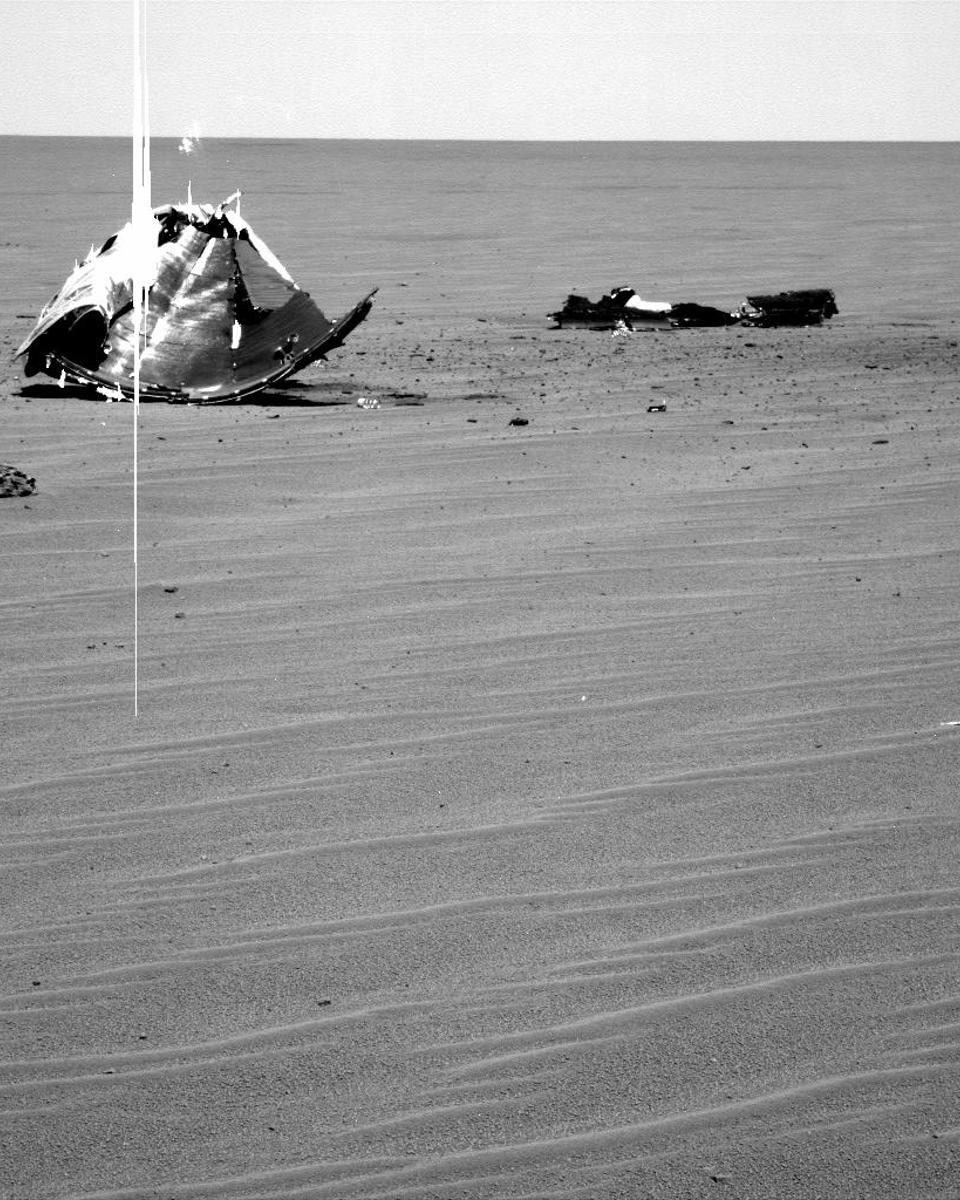 Metal on the Plains of Mars